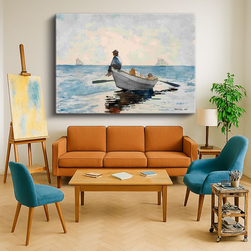 Ressam Kanvas Tablo 1077